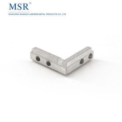 40b Die Cast Zinc Inside Corner Connector for Aluminium Profile