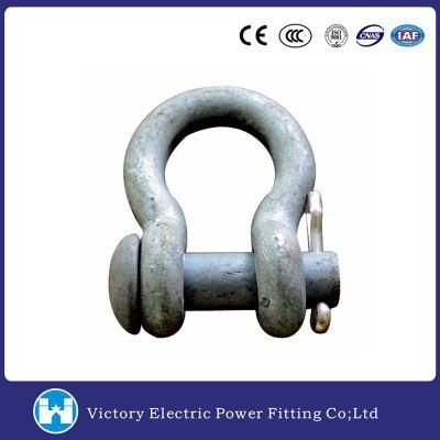 5/8&prime;&prime; Galvanized Anchor Shackle for Linking Fittings