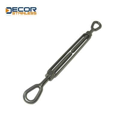 Stainless Steel Us Type Eye to Eye Open Body Turnbuckle