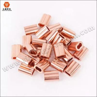 Fishing Copper Wire Rope Crimp Sleeve Metal Crimps for Cord