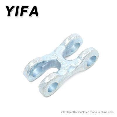 Galvanized Steel Forged Twin Clevis Links H Type Link