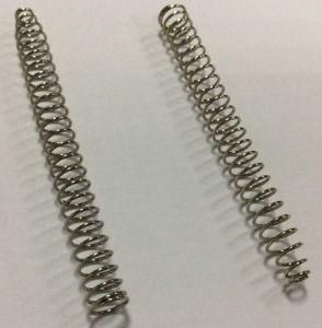 Long Conical Compression Spring, Made of Stainless Steel