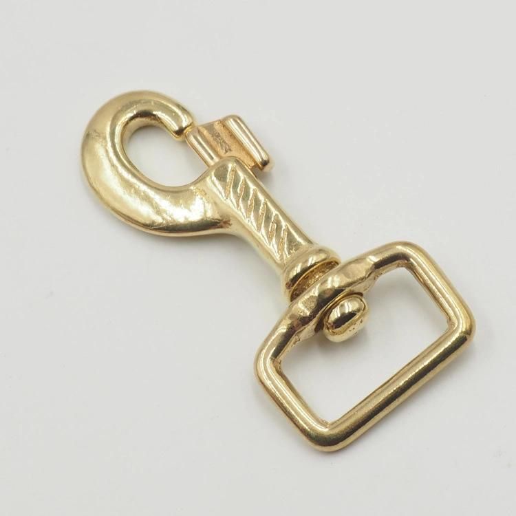 Gold Metal Hook with Bag Ornament