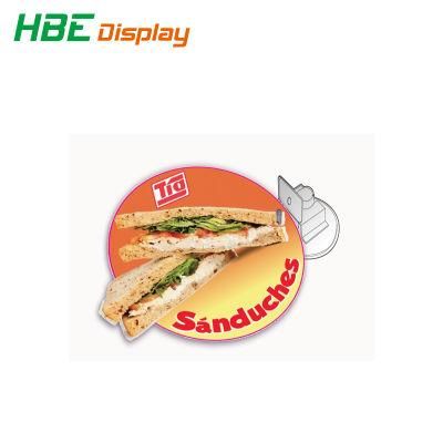 PVC Hypermarket Awesome Display Promotion Price Tag Grip Clip