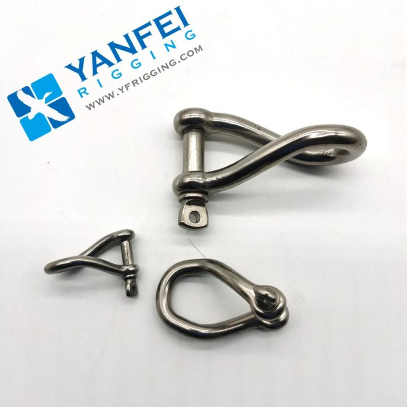 Stainless Steel 304 316 Twisted Shackle