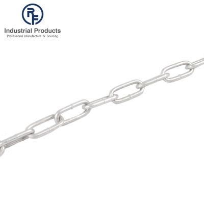 Zinc Plated Steel Link Chain Hot Dipped Galvanized Lifting Chain or Dog Chain