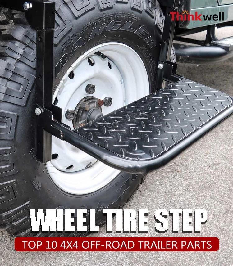 Thinkwell Trailer Parts Powder Coated Wheel Tire Step