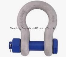 G209 Us Type Drop Forged Hot DIP Galvanized Screw Pin Lifting Bow Shackle