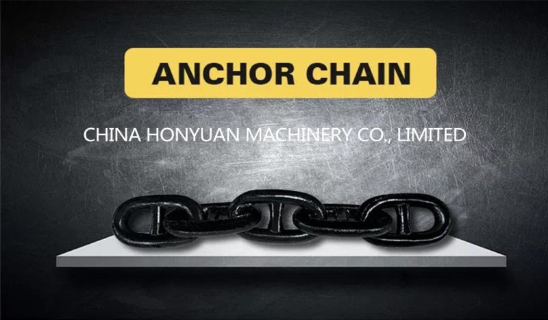 Black Paint Studless and Stud Link Anchor Chain