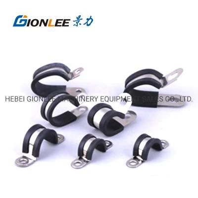 Rubber Wrapped Stainless Steel Clamps