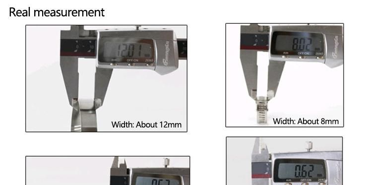 W1 W2 W4 W5 White Zinc Plated American Type Hose Clamp