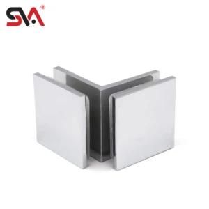 Sva-024 Professional Manufacturer Customizable Materials 90 Degree Hanging Glass Clamp