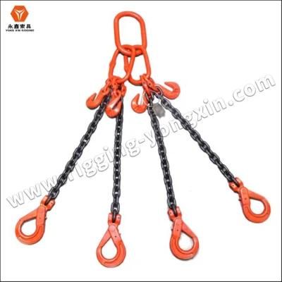 New Arrival 2020 1167 5/16&quot; Tow Bridle Single Leg Chain Sling J Hook