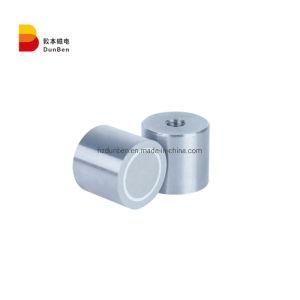 Cylinder Magnetic Pot Magnetic Holding with Internal Thread