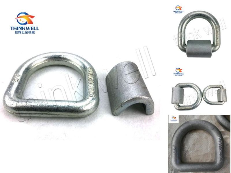 Galvanized Forged Steel Tie Down D Ring