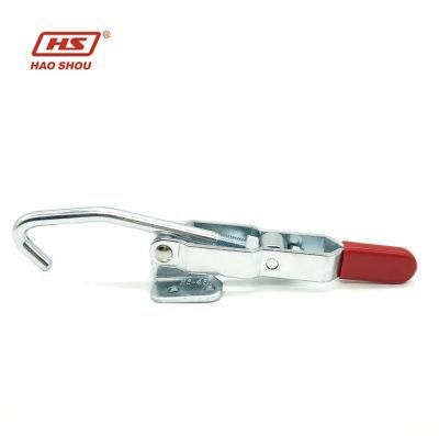 Haoshou HS-451 Replace (351) China Factory J-Hook Custom Quick Release Adjustable Hold Machine Latch Type Toggle Clamp for Electronics Industry