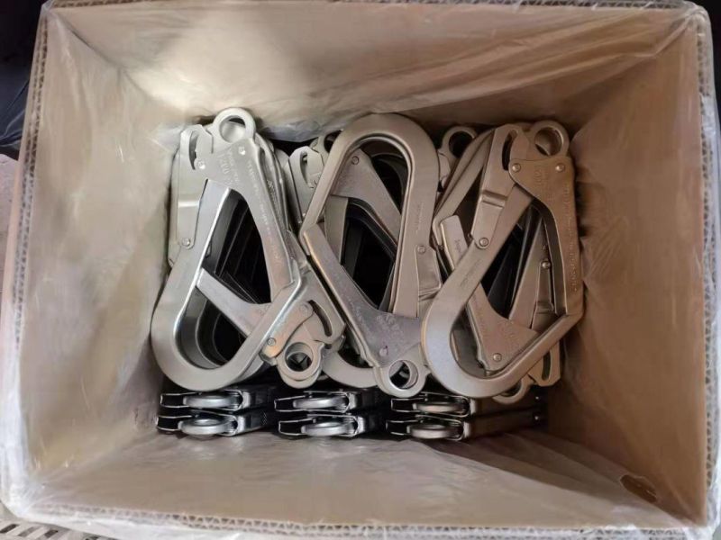 23kn Heavy Duty Forged Steel Stamped Snap Hooks for Safety Harness