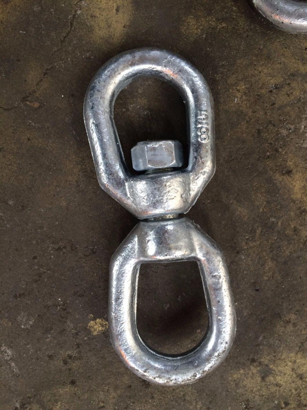 G402 Forged Anchor Double Eye Eye Swivels Ring