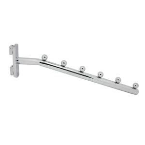 Metal Chrome Display Hook for Slotted Channel Store &amp; Supermarket Supplies