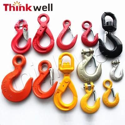 Forged Steel Rigging Clevis Grab Hook with Latch