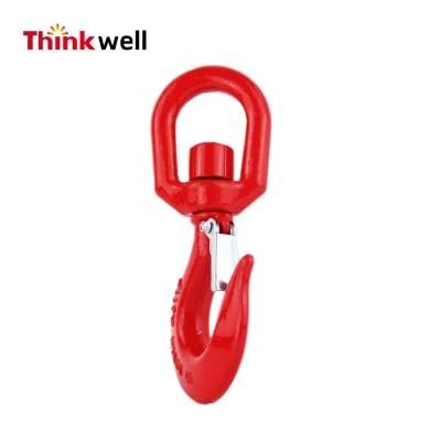 5 Ton Alloy Steel Lifting Swivel Hoist Hook with Latch