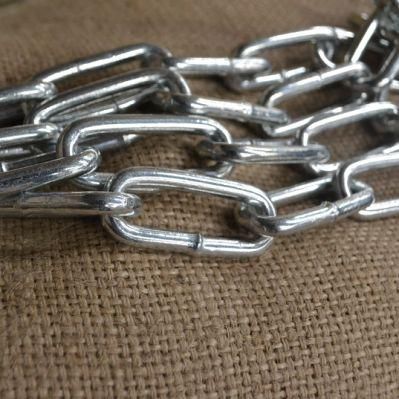 High Tesnsile Galvanized Ordinary Long Link Chain for Lashing