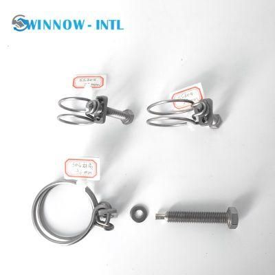 PVC Tubing Hose Clamps Wire Swivel Clamp with Handle