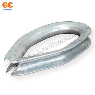 Steel/ Stainless Steel Us Type Thimble for Wire Rope