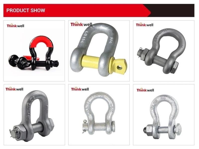 Rigging Hardware European Type Large Bow Shackle
