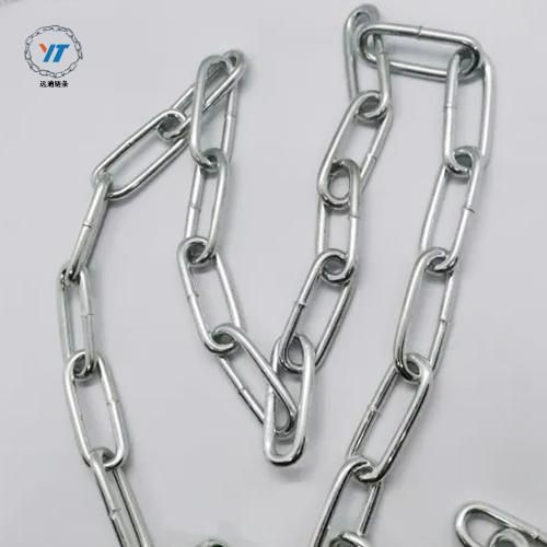 Galvanized Welded DIN5865c Long Steel Link Chain for Sale