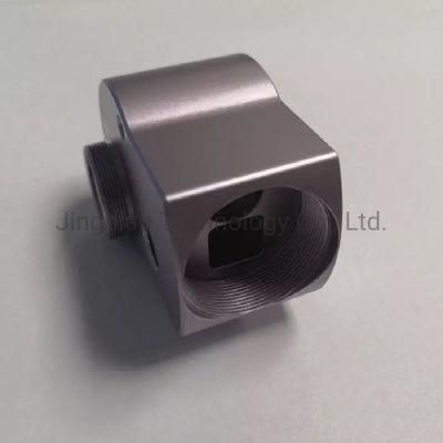 CNC Machining Stainless Steel Parts with and Thread Hole Turning Milling Wire Cutting Custom Service as Drawing Samples