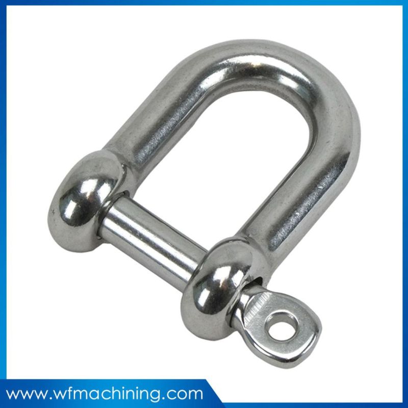 AISI 304/316 Us Type Stainless Steel Dee Shackles