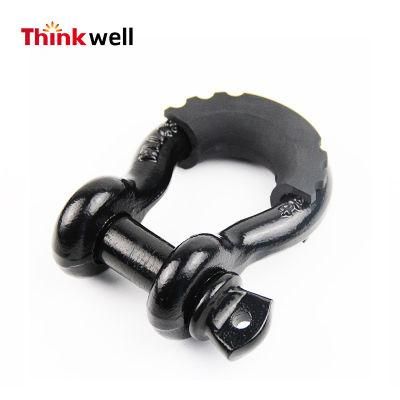 High Quality Galvanized Forged Screw Pin Trailer Truck Shackle