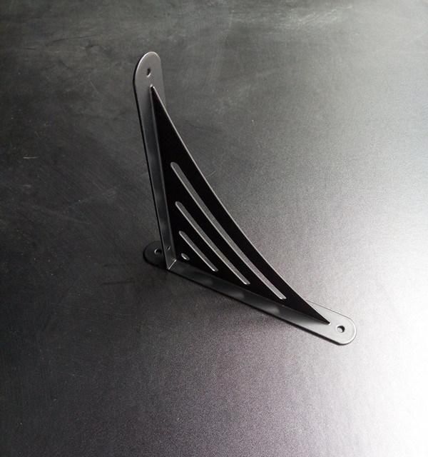 Right Angle Strengthen 194X200X26.5 Iron Shelf Modern Brackets for Bathroom/Kitchen/Bookshelf