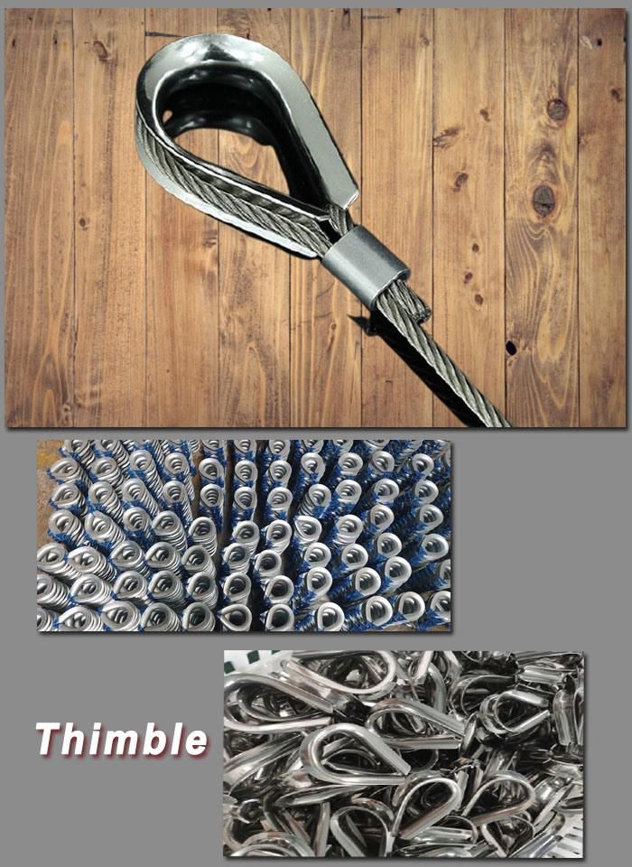 Hardware Accessories Cable with Thimbles