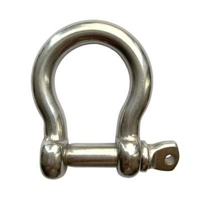Hot Forged Stainless Steel 304/316 Bow Shackles Marine JIS Type Bow Shackle
