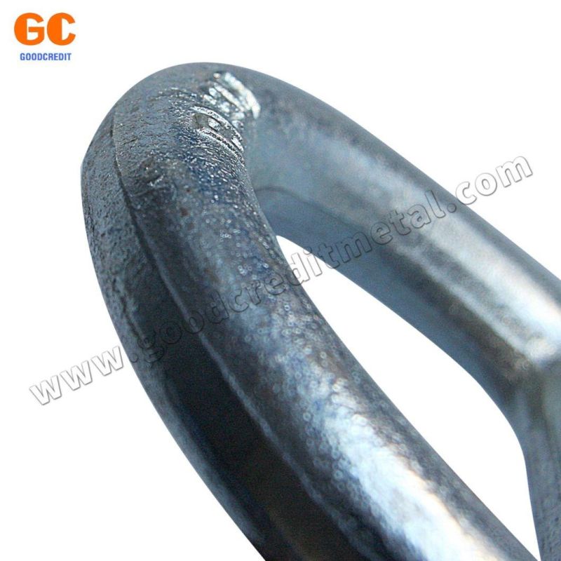 Factory Black Carbon Steel Drop Forged Lashing D Ring with Clip