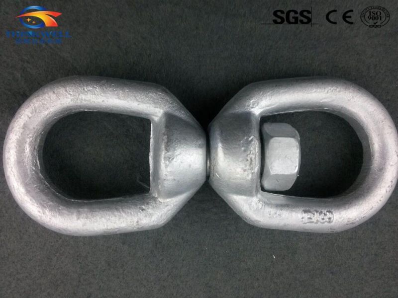 G402 Forged Anchor Double Eye Eye Swivels Ring