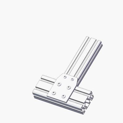 Msr 6 Hole Transition Double Strip Corner Bracket for Aluminum Profile
