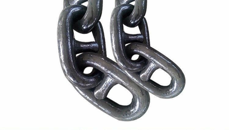 U2/U3 Grade Steel Marine Black Stud Anchor Line for Mooring