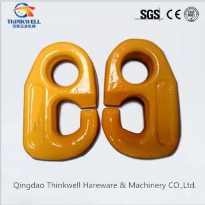 Alloy Steel Forging Yellow Painted Safety Lifting DV Hook
