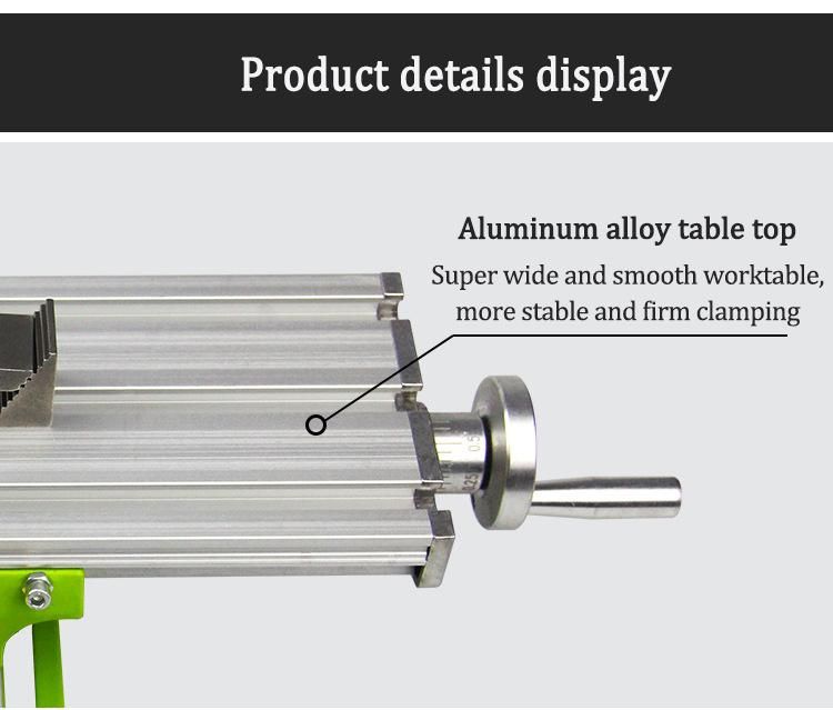 Cross Milling Machine Worktable Small Aluminum Alloy Drill Milling Machine with Bench Drill Electric Drill Bracket Use