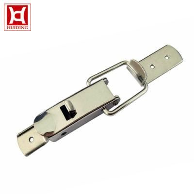 Cabinet Fastening Toggle Latch, Stainless Steel Flat Latch Lock, Cabinet Draw Latch with Padlock