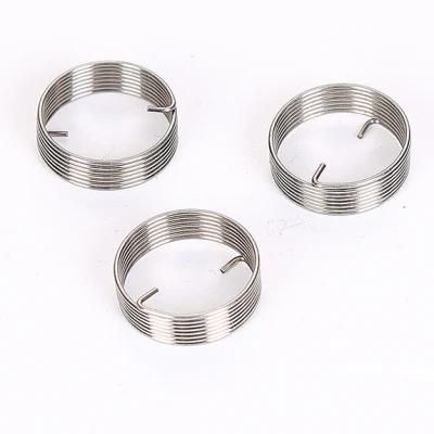 Factory Custom Stainless Steel Spring Tension Small Coil Helical Torsion Spring