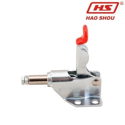Haoshou HS-36006 Free Sample Light Hold Capacity 50kg/110lb Small Mini Manual Straight Line Action Toggle Clamp