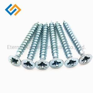 Fastener Carbon Steel Countersunk Cross Head Wood Chipboard Screws Self Tapping Truss Screw Self-Drilling Screw