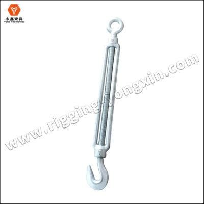 M20 Polished Eye to Hook Type Stainless Steel DIN1480 Turnbuckle for Heavy Industry