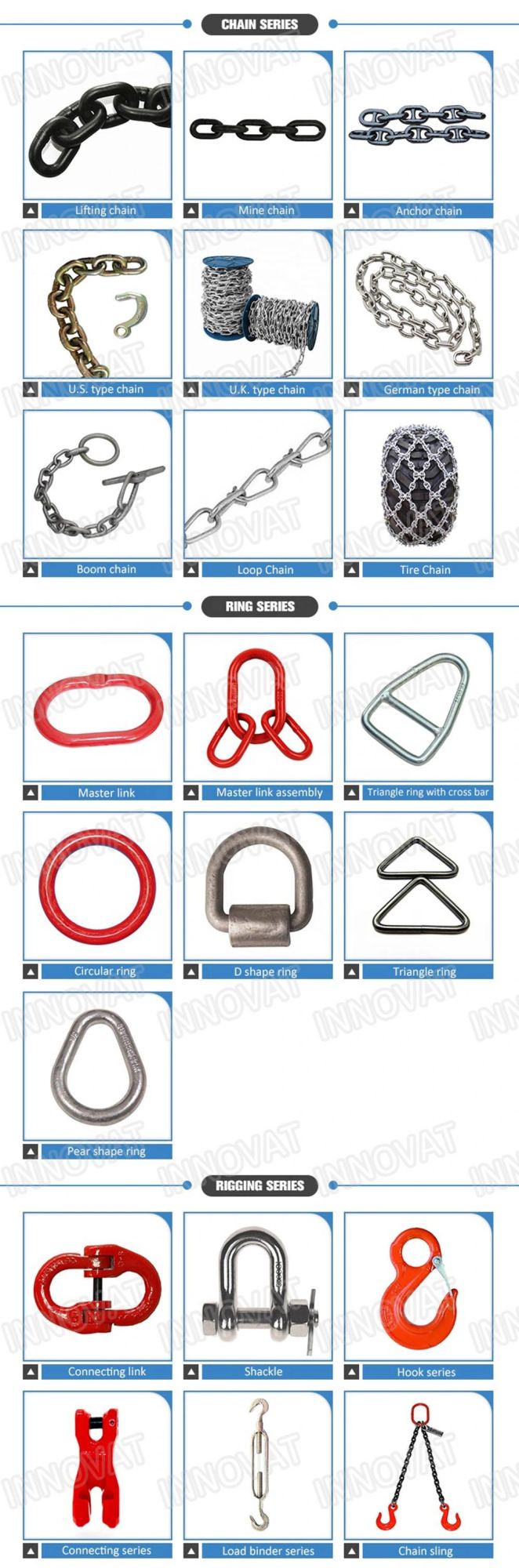 Big Round Stainless Steel Link Chain
