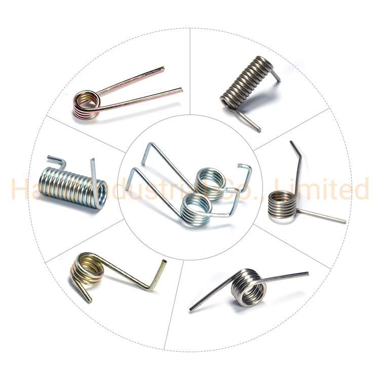 Customized Music Wire Steel SS304 SS316 Coil 0.2mm Small Torsion Spring