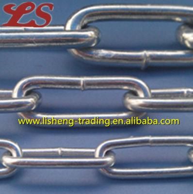 High Quality Ordinary Mild Steel Long Link Chain